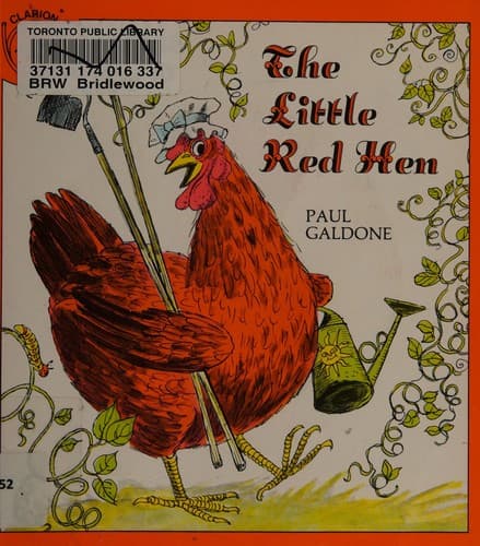 Cover of The little red hen