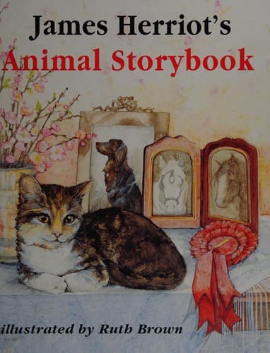 Cover of James Herriot's animal storybook