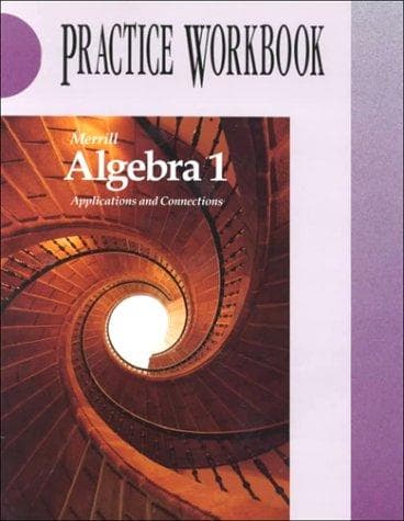 Cover of Merrill Algebra 1