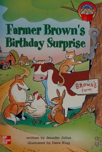Cover of Farmer Brown's birthday surprise