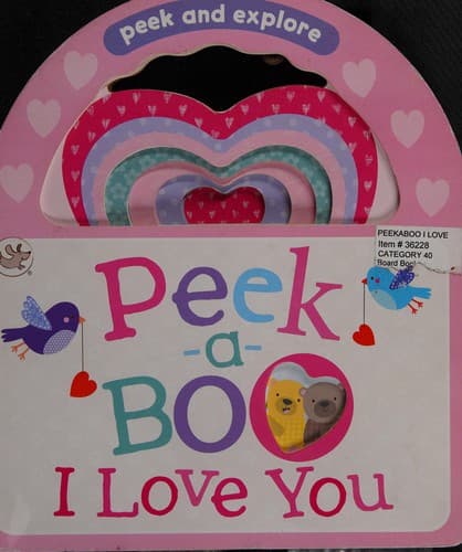 Cover of Peek-a-boo I love you