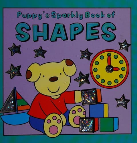 Cover of Puppy's sparkly book of shapes