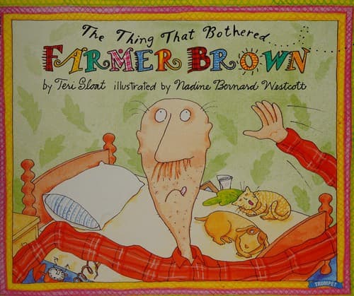 Cover of The thing that bothered Farmer Brown