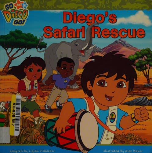 Cover of Diego's safari rescue