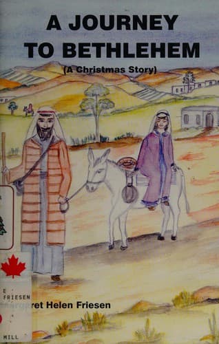 Cover of A journey to Bethlehem (a Christmas story)