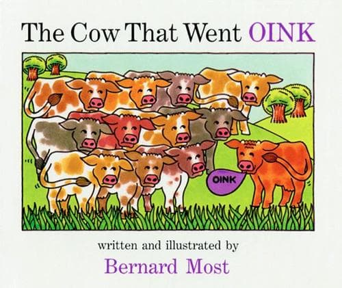 Cover of The cow that went oink