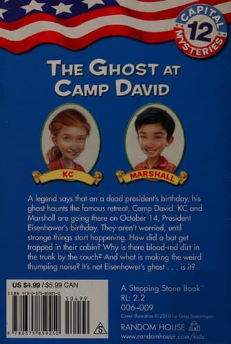 Cover of The ghost at Camp David