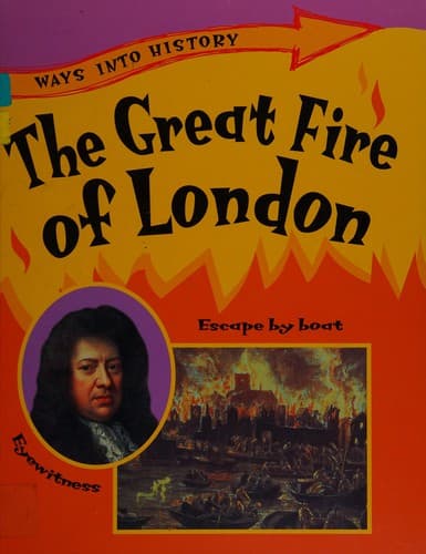 Cover of The Great Fire of London (Ways into History)