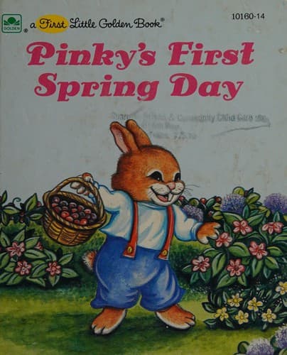 Cover of Pinky's first spring day