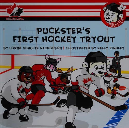 Cover of Puckster's first hockey tryout