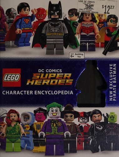 Cover of LEGO DC comics super heroes character encyclopedia
