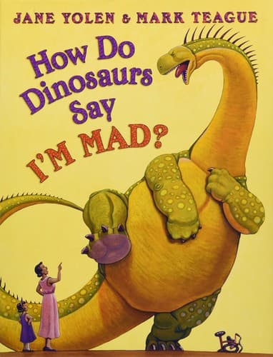 Cover of How do dinosaurs say I'm mad?