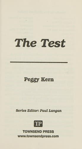 Cover of The test