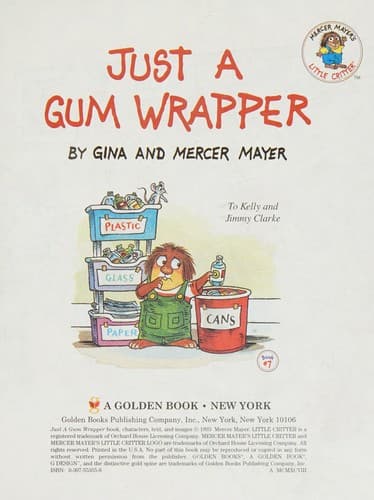 Cover of Just a Gumwrapper