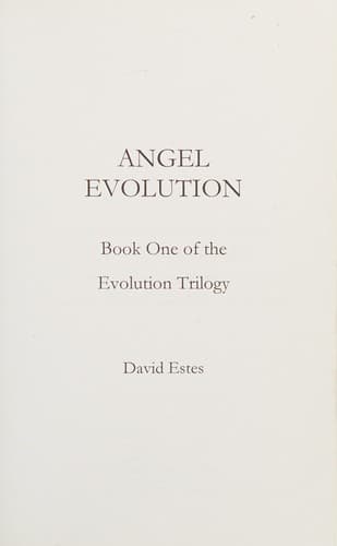 Cover of Angel evolution