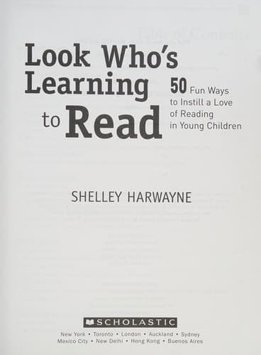 Cover of Look who's learning to read