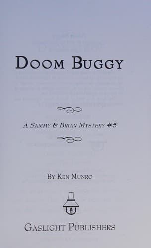 Cover of Doom Buggy (A Sammy & Brian Mystery #5)