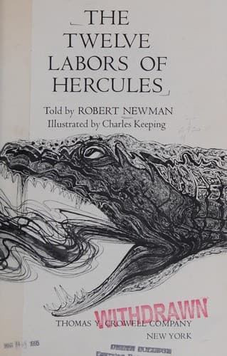 Cover of The twelve labors of Hercules