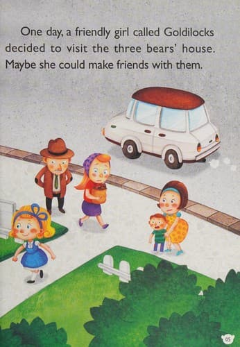 Cover of Goldilocks and the three bears