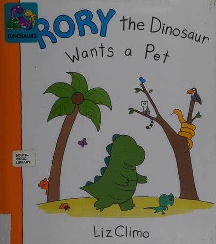 Cover of Rory the dinosaur gets a pet