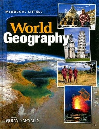 Cover of World geography