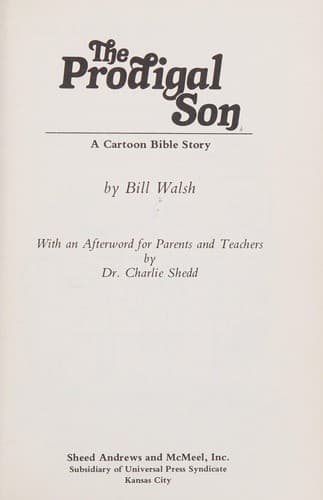 Cover of The prodigal son