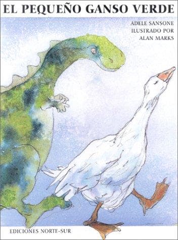 Cover of El pequeño ganso verde