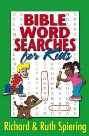 Cover of Bible Word Searches for Kids