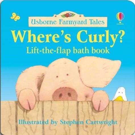 Cover of Where's Curly? (Farmyard Tales Bath Books)