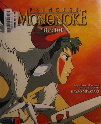 Cover of Princess Mononoke Picture Book