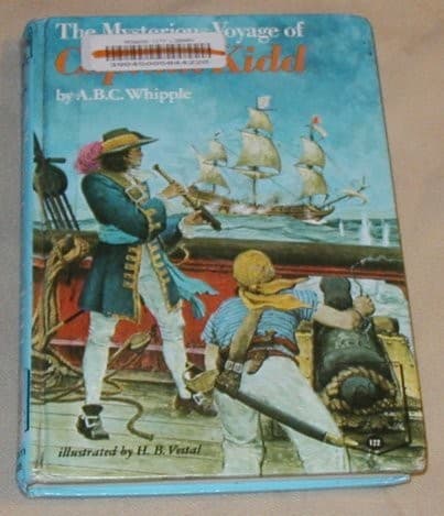 Cover of The mysterious voyage of Captain Kidd