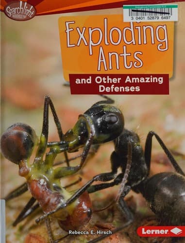 Cover of Exploding Ants and Other Amazing Defenses