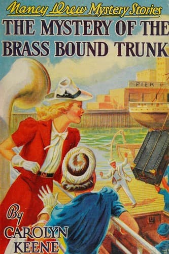 Cover of The mystery of the brass bound trunk