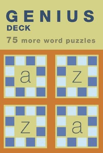 Cover of Genius Deck More Word Puzzles (Genius Decks)