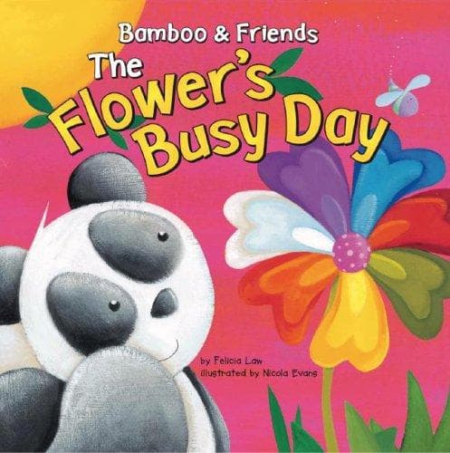Cover of The flower's busy day