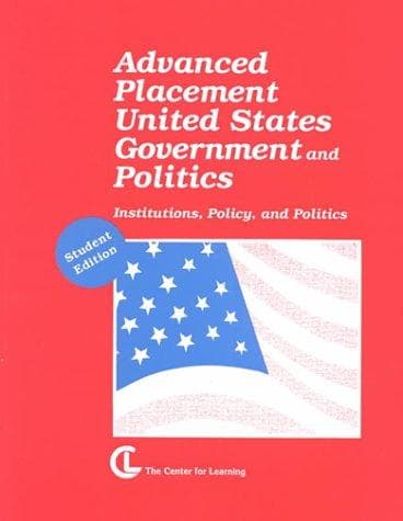 Cover of Advanced Placement United States Government and Politics