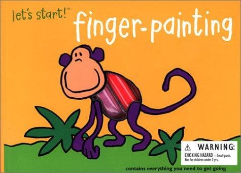 Cover of Let's Start! Finger-painting