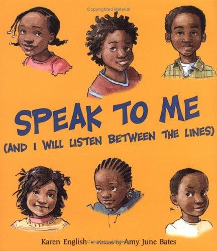 Cover of Speak to me