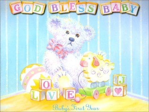 Cover of God Bless Baby Baby's First Year