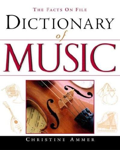Cover of The Facts on File Dictionary of Music (Facts on File)
