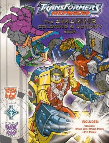 Cover of Transformers Amazing Coloring & Activity Books (Transformers Armada)