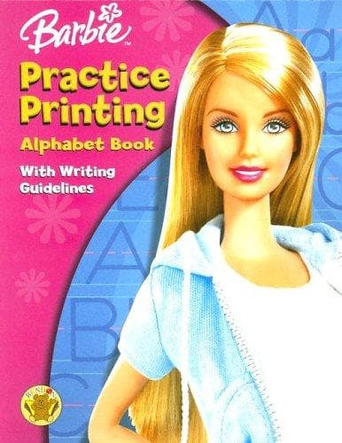 Cover of Practice Printing (Barbie (Bendon))