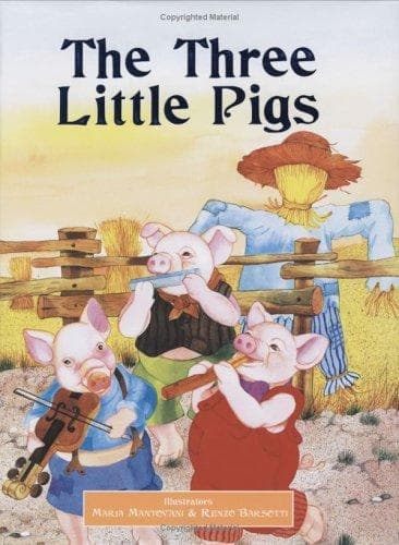 Cover of The Three Little Pigs (Classic Fairy Tales)