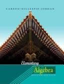 Cover of Elementary algebra