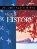 Cover of Student Activities in United States History for Christian Schools