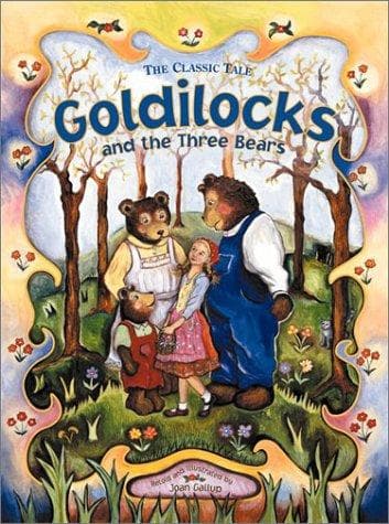 Cover of Goldilocks and the Three Bears (Classic Tales (Courage Books))