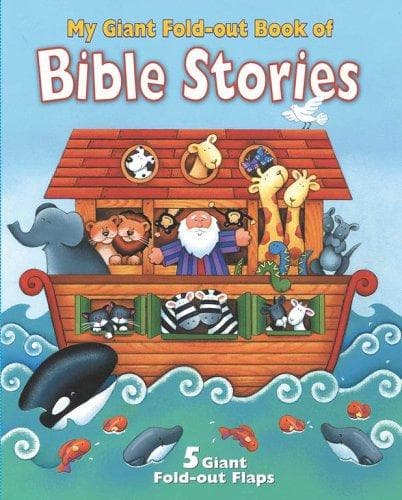Cover of My Giant Fold-Out Book of Bible Stories