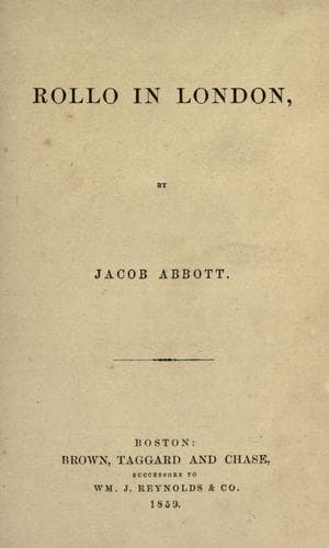 Cover of Rollo in London