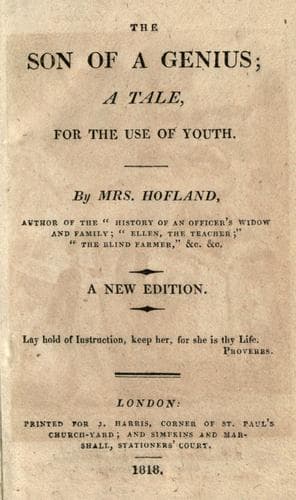 Cover of The son of a genius