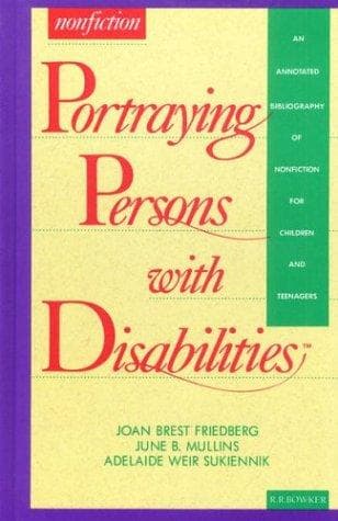 Cover of Portraying persons with disabilities